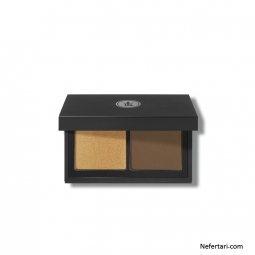 Sothys Eyeshadow duo palette - 20 Or Chaud & Brun Frappe